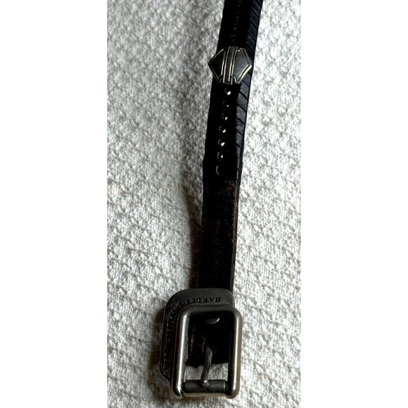Harley-Davidson Leather Braided Belt Metal Accents Women Distressed Buckle USA - Picture 10 of 14